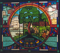Zeeland Sesquicentennial Window 